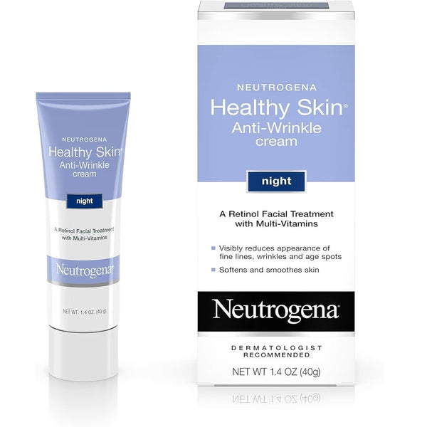 Neutrogena Healthy Skin Anti, Wrinkle Retinol Night Cream With Vitamin E And Vitamin B5