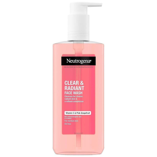 Neutrogena Refreshingly Clear Facial Wash with Pink Grapefruit and Vitamin C, 200ml