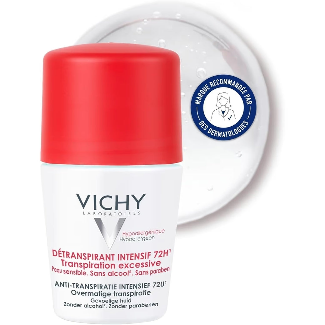 Vichy Stress Resist Antiperspirant 72 Hour Roll on Deodorant 50 ml