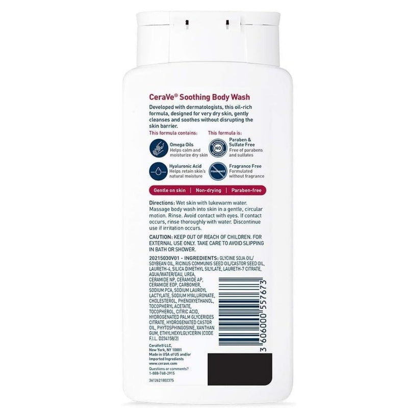 CERAVE Soothing Body Wash
