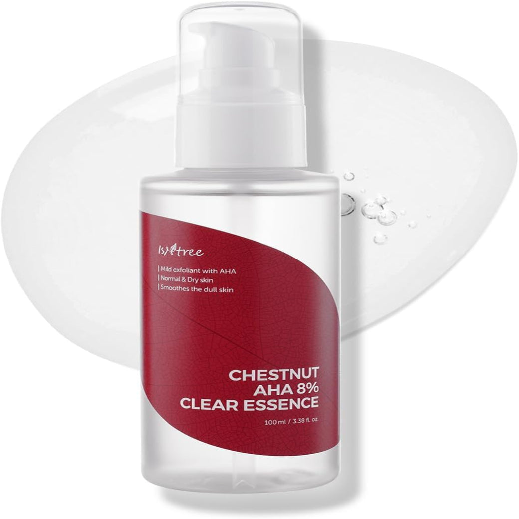 Isntree, CHESTNUT AHA 8% CLEAR ESSENCE 100ml