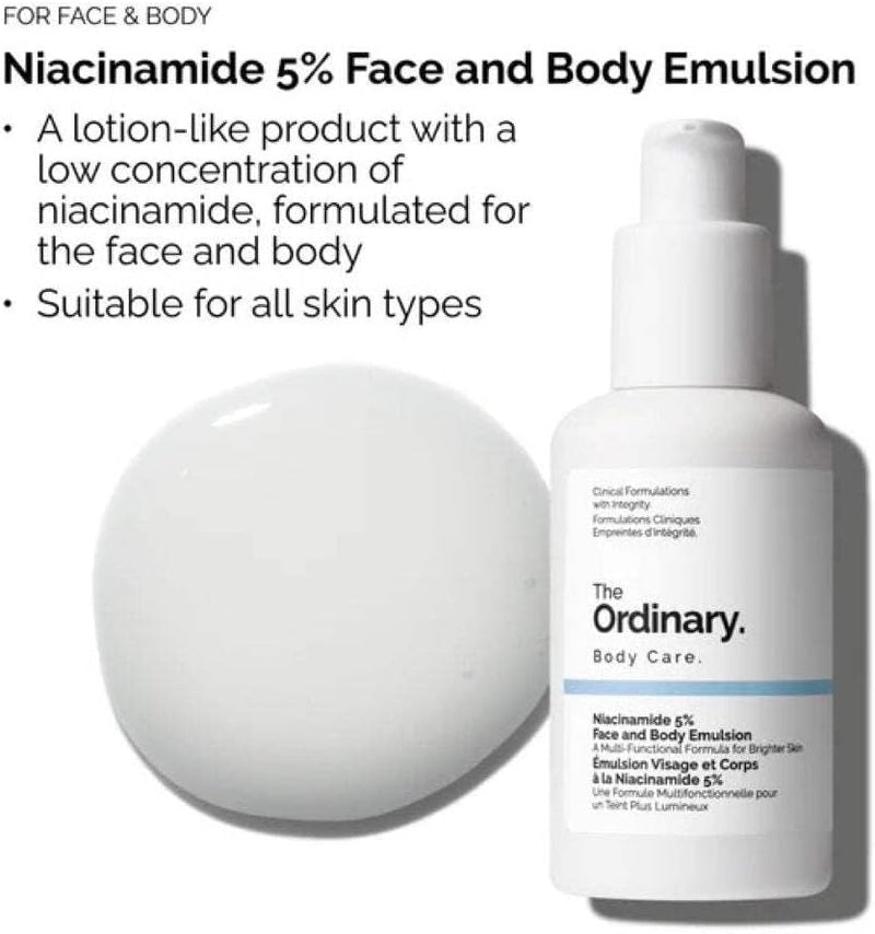 The Ordinary Niacinamide 5% Face and Body Emulsion 100ml