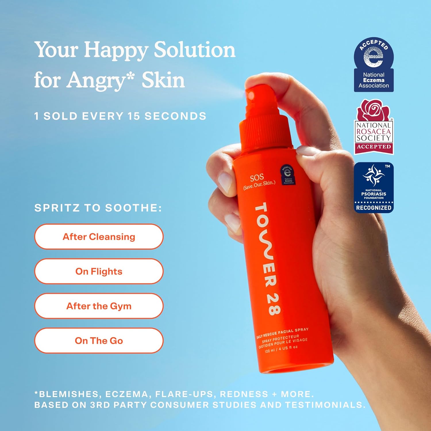 Tower 28 Beauty Mini SOS Daily Rescue Facial Spray