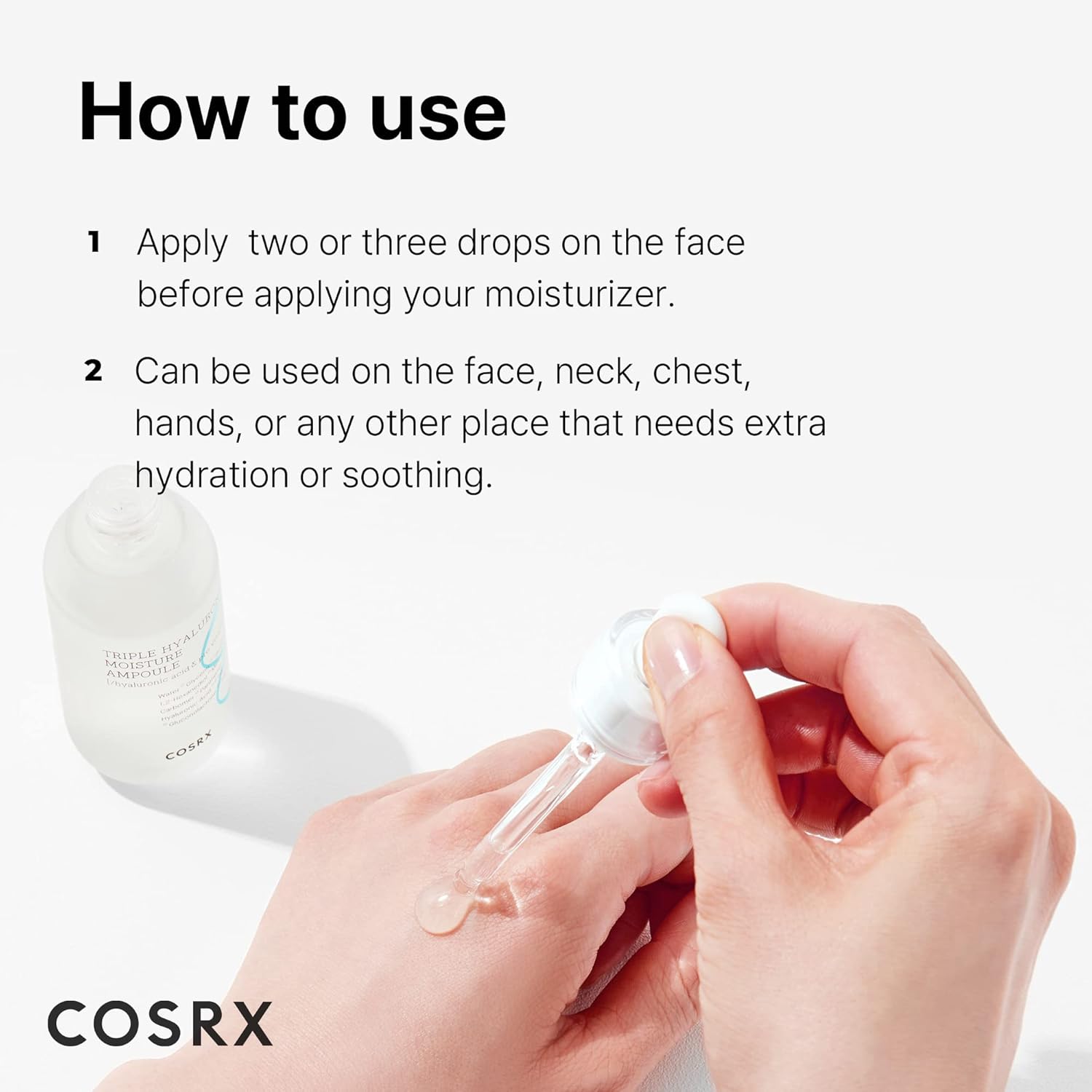 Cosrx Triple Hyaluronic Moisture Ampoule – 40Ml