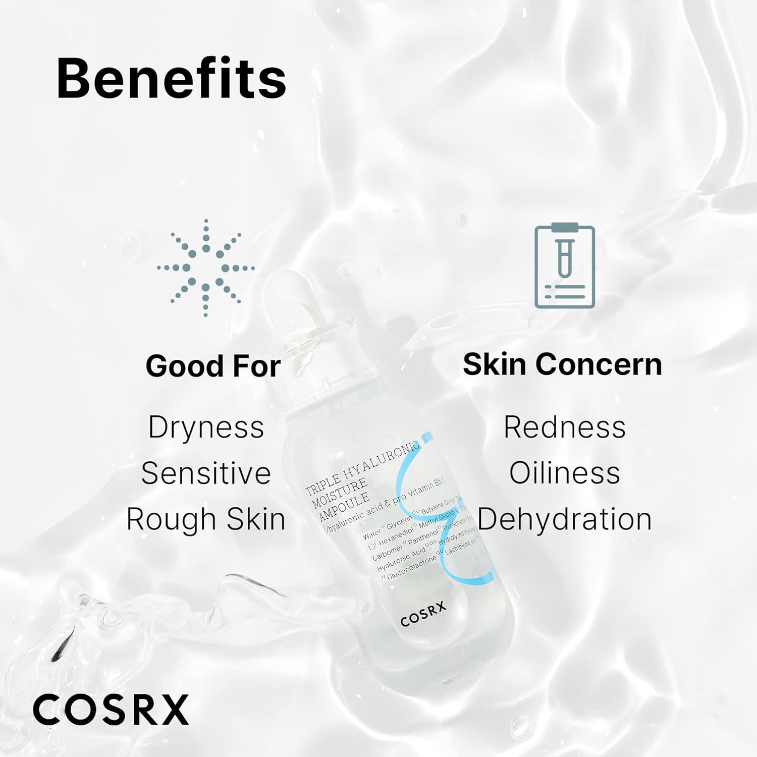 Cosrx Triple Hyaluronic Moisture Ampoule – 40Ml