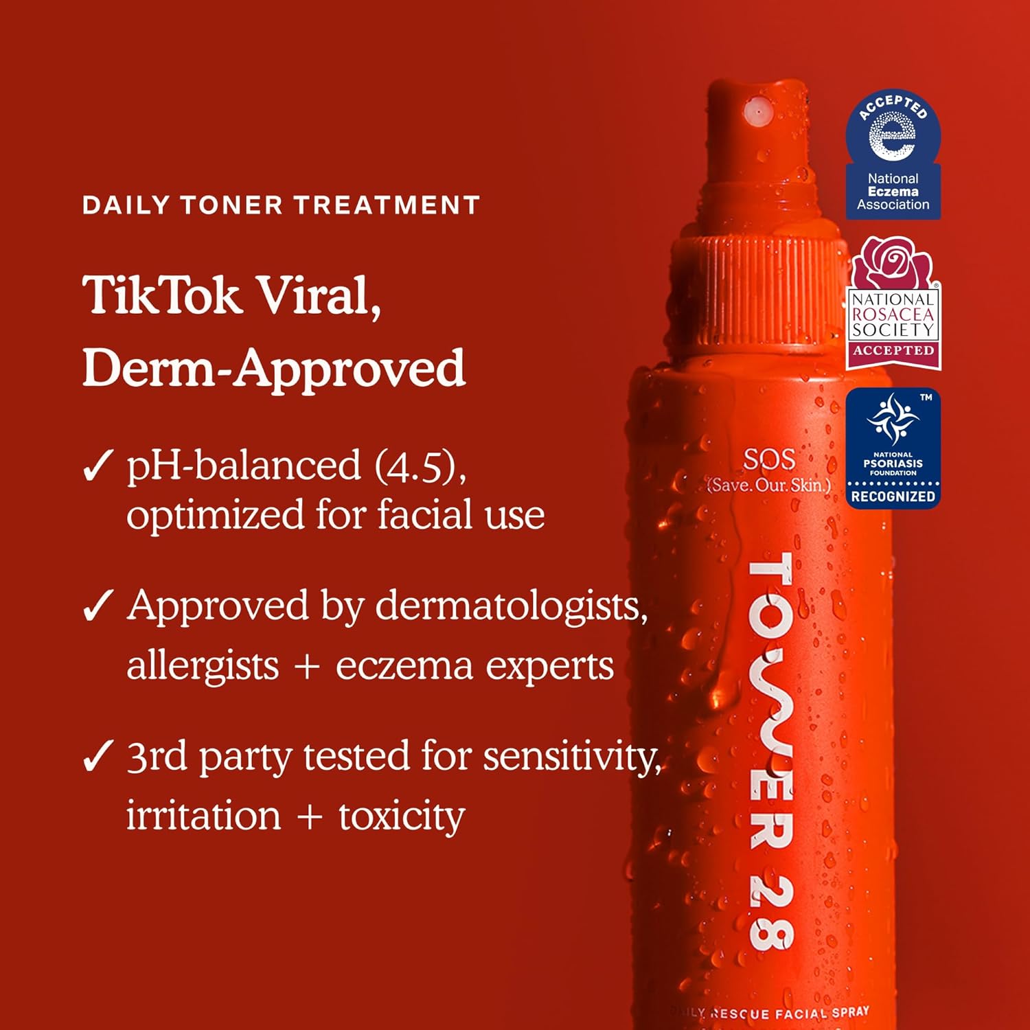 Tower 28 Beauty Mini SOS Daily Rescue Facial Spray