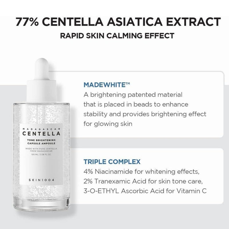 SKIN1004 Madagascar Centella Tone Brightening Capsule Ampoule 3.38 fl.oz(100ml)