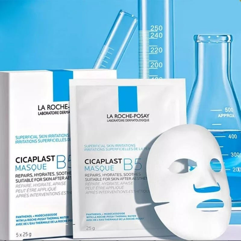 La Roche-Posay Cicaplast B5 Mask Hydrating and Soothing Skin 25gm x 5Pcs