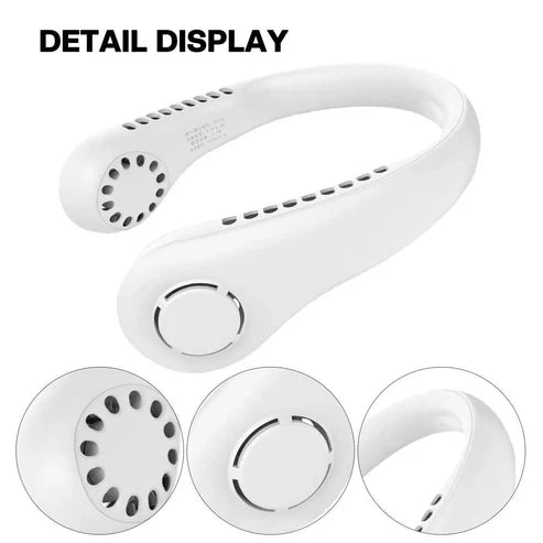 Wearable Neck Hanging Fan | Enjoy your Summer easily | No Sweating while Cooking in the Kitchen